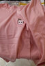 恒源祥女大童儿童保暖内衣套装少女秋衣秋裤初中高中学生青少年纯棉毛衫 中领-桃花红【100%纯棉】 165 (高155-164cm 重90-110斤) 实拍图