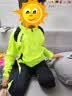 玉宇帆儿童足球服套装定制男女童长袖跑步运动田径训练服秋冬季球衣队服 （5523+982套装）荧光绿 S码身高141-150cm61-75斤 实拍图