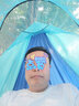 winpolar自动蚊帐吊床户外防蚊虫防侧翻秋千室内双人吊床野营家用 【豪华】防侧翻双人天蓝 实拍图