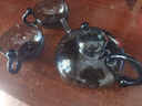 高茗鼠尾玻璃煮茶壶2024新款电陶炉煮茶器财鼠高档加厚茶水分离泡茶壶 财鼠壶+财鼠杯【2只】 实拍图