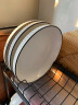 尚行知是 日式网红陶瓷碗盘套装家用米饭碗泡面碗汤碗微波炉专用碗具组合 6个4.5英寸饭碗6个7英寸饭盘 实拍图