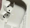 Apple/苹果 AirPods 4 搭配USB-C充电盒 苹果耳机 蓝牙耳机 适用iPhone/iPad/Mac 四代 实拍图