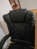 零梦 老板椅办公椅电脑椅座椅大班椅家用可躺升降转椅按摩搁脚午休 黑色乳胶款可躺按摩+搁脚 尼龙脚 实拍图