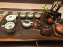 汝道（RUDAO） 汝窑整套功夫茶具套装家用开片汝瓷鎏银茶具复古陶瓷茶器纯银金福茶壶茶杯盖碗整套礼品 汝窑-梨型壶11入礼盒装 实拍图