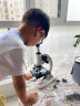洛司显微镜专业初中生中考专用儿童显微镜小学生光学实验室六一礼物 齐焦显微镜+镀膜铜物镜 35片标本 晒单实拍图