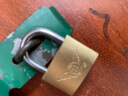 飞球（Fly.Globe）铜挂锁 防水防锈锁具 门锁抽屉柜子防盗窗锁头 30MM 实拍图
