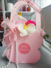 初朵粉色康乃馨花篮永生香皂玫瑰花生日礼物母亲节实用高级送闺蜜妈妈 实拍图