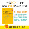 备考2025新东方英语100个句子记完3500个高考单词版 高中知识点复习资料教辅书 新高考文理科全国通用 可搭黄夫人一轮复习人民日报教你写好文章押题卷必刷题3500词汇闪过董宇辉作文朱昊鲲2000题 实拍图