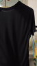京东京造【100 超轻速干】运动T恤夏季户外跑步健身短袖男 黑色 M  实拍图