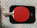 红双喜DHS狂飚五星乒乓球拍横拍双面反胶5层强攻H5002 实拍图