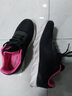 361°女鞋运动鞋女秋季款361度女士网面透气学生休闲百搭旅游跑步鞋子R 乌黑色/西班牙粉 40 实拍图