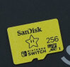 闪迪（SanDisk）256GB TF（MicroSD）存储卡 U3 4K 读速100MB/s 任天堂Switch授权 超级马里奥主题款 晒单实拍图