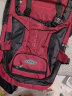 格尔顿背包男旅行包双肩包大容量书包户外旅游登山包 红色 实拍图