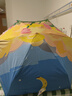 扁六折超轻防晒太阳伞女小巧便携遮阳雨伞晴雨两用折叠伞 月下玫瑰 实拍图
