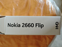 诺基亚Nokia 2660 Flip 4G 移动联通电信三网4G 双卡双待 翻盖大屏大按键 老人手机 蓝色 官方标配 实拍图