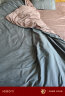 京东京造 60支长绒棉A类床上四件套 珠光贡缎工艺 1.8米床 晨雾灰 晒单实拍图
