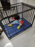 蔻丝【加粗全方管】狗笼子中大型犬一体带厕所分离金毛边牧拉布拉多笼 【三代110款带垫】15MM方管 实拍图