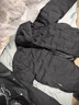JEEP SPIRIT吉普羽绒服男冬季短款外套男士冬季袄子冬天中青年外衣商务休服装 黑色 XL （建议125-138斤） 实拍图