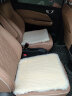 小喜鹊（Magpie）冬季汽车坐垫毛绒加厚短毛绒件套羊毛单片靠背座垫保暖后排车垫 前排单座1片（米黄色） 实拍图