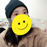 目丸网红时尚暗黑系堆堆帽子女毛线帽潮韩棉帽百搭冷帽月子针织帽秋冬 黑色 双面针织 55-60cm(有弹力) 实拍图