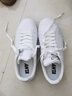 安踏板鞋男鞋2025冬季学生白色小白鞋休闲透气运动鞋旗舰男士滑板鞋子 白/浅灰 40 实拍图