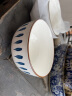 尚行知是 餐具碗碟套装网红陶瓷釉下彩餐具创意日式套装面碗家用陶瓷碗筷 【4.5英寸碗】千叶草 4件套 实拍图