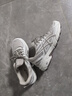 亚瑟士ASICS女鞋越野跑鞋运动鞋减震跑步鞋  GEL-VENTURE 6 米灰色/白色 40 实拍图