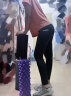 瑞菲璐鲨鱼裤女夏季芭比裤紧身长裤高腰显瘦侧口袋春夏外穿运动瑜伽裤 黑色 XL(120-150斤) 晒单实拍图