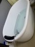 TOVOO家用浴缸独立式日式双层保温小户型网红免安装浴缸亚克力 空缸+下水 1.1M 实拍图