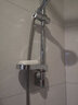 手持花洒支架淋浴喷头升降杆浴室沐浴莲蓬头固定架活动支架花洒杆浴室淋浴杆固定杆 带皂碟支架 实拍图