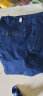 纯棉男士牛仔裤春夏季薄款高腰直筒宽松男裤中老年深裆弹力爸爸裤 中蓝  牛仔 32(2尺5 ) 晒单实拍图