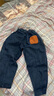 MQDMINI童装儿童牛仔裤男童裤子弯刀裤中小童时尚休闲裤 苹果牛仔 实拍图