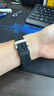 DRESSELF苹果手表表带apple iwatchS8/9/10/11ultra透明改装硅胶手表壳表带一体式壳 适用于苹果 透黑壳+黑表带+蝴蝶扣 45mm（s7/8/9） 实拍图
