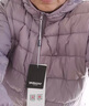 鸭鸭（YAYA）轻薄羽绒服女冬短款2025年秋冬新款高端时尚女款轻便韩版保暖外套 浅紫色【连帽款】 4XL 实拍图