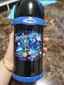 象印（ZOJIRUSHI） 保温杯儿童水杯学生运动保温杯两用进口吸管杯带提绳SC-ZT45大容量 BA-黑色太空-600mL 实拍图