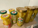 欢乐家黄桃罐头 糖水罐头 水果罐头 玻璃瓶装整箱 雪梨900g*2瓶 实拍图