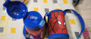 迪士尼（DISNEY）儿童保温杯带吸管316不锈钢男女小学生宝宝喝水杯子双盖壶600ml 实拍图