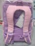 卡拉羊22L减负防下坠书包小学生3-6年级男女儿童背包CX2635薰衣草紫 晒单实拍图