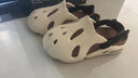 森馬洞洞鞋男款夏季外穿防滑可拆卸包头拖鞋踩屎感带后跟开车两用凉鞋 米色 40 /41 实拍图