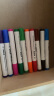 AUCS(傲世) 彩色白板笔套装12色 漂浮笔水中画画 控笔训练幼儿园 可擦水性儿童办公教学涂鸦笔 12支/盒 实拍图