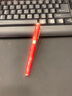 毕加索【免费刻字】毕加索（pimio）988签字笔男女士0.5mm宝珠笔商务成人办公学生签名练字笔团购定制 【亮红宝珠笔】 实拍图