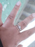 喜钻18K金群镶钻戒对戒钻石戒指简约时尚排戒可叠戴尾戒新年礼物 18K玫瑰金15分 实拍图