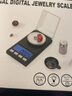 帝衡（DIHENG） 高精度0.001g毫克电子秤精准黄金珠宝秤mg钻石小型天平口红药粉 10g/0.001g+砝码+托盘+镊子+线 充电三用版 实拍图