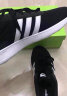 阿迪达斯（adidas）男鞋冬季运动鞋透气潮流轻便缓震低帮休闲跑步鞋子男 黑武士跑步鞋/缓震透气/主推款 44 实拍图