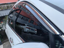 御山河大众途观L途昂车窗雨眉揽境途岳探岳x探歌途安高尔夫挡雨板晴雨挡 17-24款途观L【6片 含三角窗】 3D不锈钢亮条晴雨挡【十年质保】 实拍图