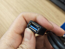 秋叶原（CHOSEAL）USB3.0延长线 公对母高速传输数据连接 电视电脑硬盘U盘鼠标键盘充电加长转接线 1.5米 QS5833A 实拍图