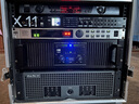 TKL X11专业前级数字带蓝牙效果器KTV中文操作系统卡拉OK人声话筒混响均衡处理器反馈抑制防啸叫 卡农公母线 实拍图