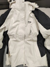 JEEP SPIRIT吉普冲锋衣男女三合一季新款加绒外套夹克户外防风滑雪登山服 冲锋衣女白色/两件套 XL 实拍图