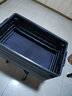 悦卡 车载后备箱收纳箱汽车储物箱可折叠整理箱工具箱户外露营用品 大号60升平盖黑灰色-带锁扣 实拍图