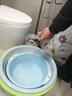 九牧（JOMOO） 增压花洒喷头淋浴淋雨莲蓬头加压高压硅胶除垢花伞花沙喷淋头多档调节花晒洗澡淋浴头 【7】【四档增压+一键止水】花洒头 实拍图